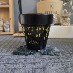 Hand Painted 3" Terracotta Pot